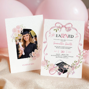 Convite de Formatura de Enfermagem Coquette com La
