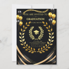 Convite de Formatura de Meninos 2026 | Elegante