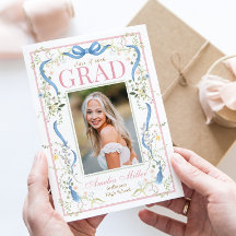 Convite de Formatura Fancy Florals
