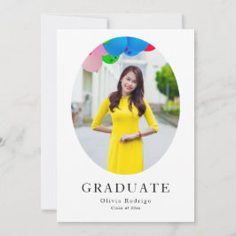 Convite de Formatura Formal | Ousado & Elegante