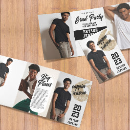 Convite de Formatura Masculino Temporada de Cappin