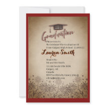 Convite de Formatura Moderno Festa de Formatura