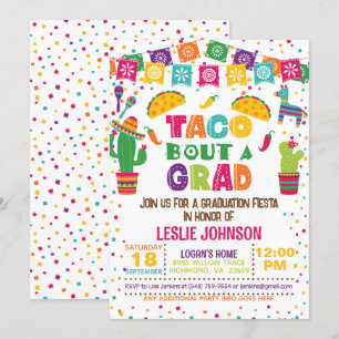 Convite de Formatura Taco Bout