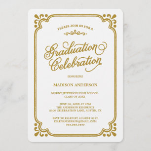 Convite de Formatura   Vintage Country