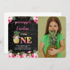 Convite de Foto de Abacaxi