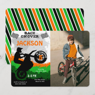 Convite de Foto de Bicicleta