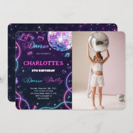 Convite de Foto de Dança