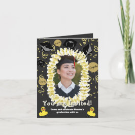 Convite de Foto de Lei para Festa de Formatura Hav