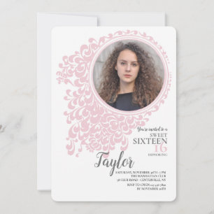 Convite de Foto de Sweet Sixteen Mariah