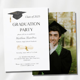 Convite de Foto do Diploma da Capela de Formatura