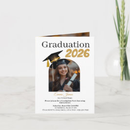 Convite de Foto para Festa de Formatura Personaliz