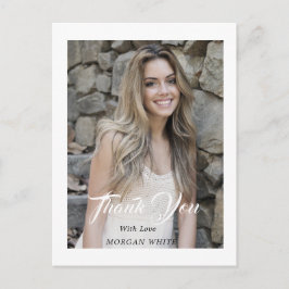 Convite de Foto para Graduação Virtual Moderna Sim