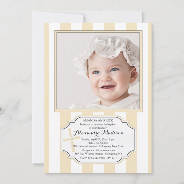 Convite de Foto Religiosa Cosmopolita (Frente)