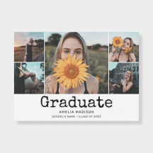 Convite de Foto Vintage para Formatura 6