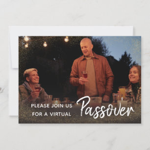 Convite de Foto Virtual de Páscoa