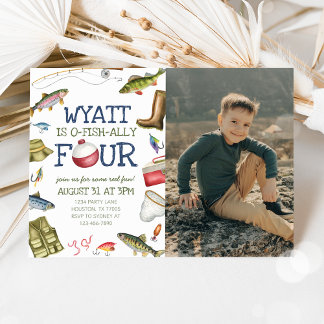 Convite de Fotografia de 4.o aniversário