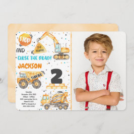 Convite de Fotografia de Construção