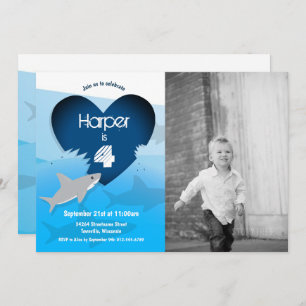 Convite de Fotografia de Festa de aniversário de T