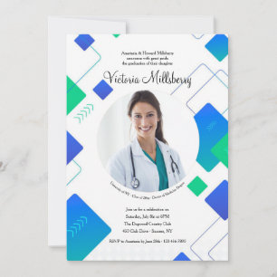 Convite de Fotografia do Formando Trendy