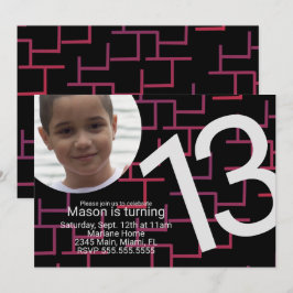 Convite de Fotografia do Maze Gamer para Festas de