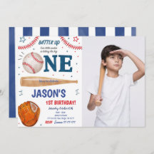 Convite de Fotografia do primeiro aniversario Base