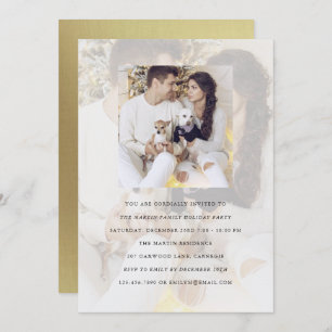 Convite de Fotografia Dupla de Feriado com Sobrepo