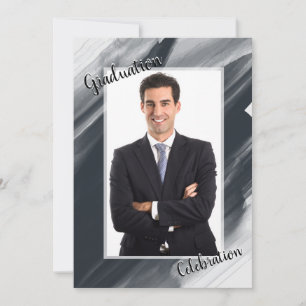 Convite de Fotografia para Celebração de Graduação