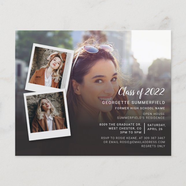 Convite de Fotografia para Festa de Graduação 2025 (Frente)