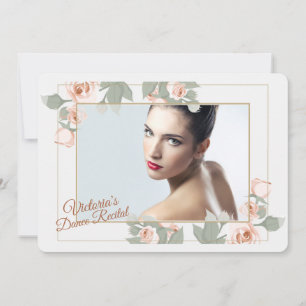 Convite de Fotografia Rosa Rosa Rosa Rosa Rosa Ros