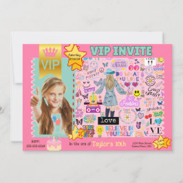 CONVITE DE FOTOGRAFIA VIP PERSONALIZADO PARA GAROT