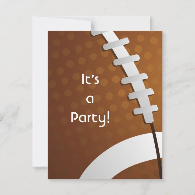 Convite De Futebol (Frente)