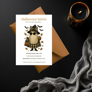 Convite de Gala de Halloween Dark Elegance   Assus