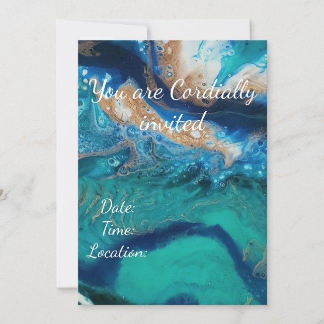 Convite de Geodo Oceano (Frente)