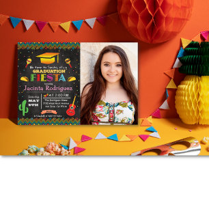 Convite de Giz de Formatura Fiesta Mexicana