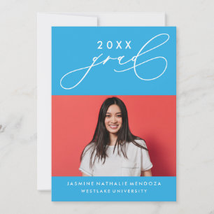 CONVITE DE GRADUAÇÃO DE CALIBRAFIA BRANCA