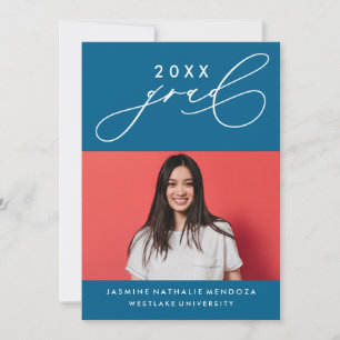 CONVITE DE GRADUAÇÃO DE CALIBRAFIA BRANCA