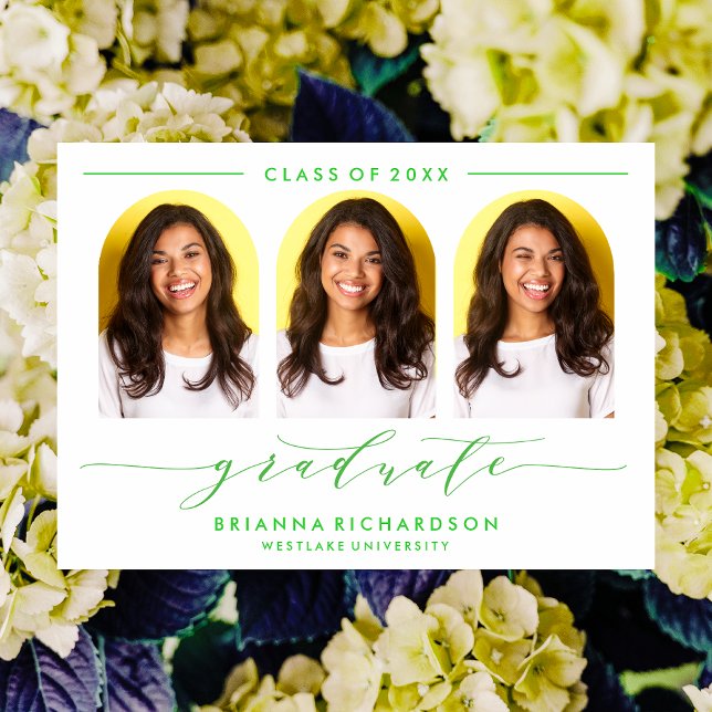 CONVITE DE GRADUAÇÃO DE SCRIPT MODERNO SIMPLES (Criador carregado)