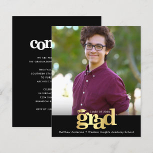 Convite de Graduação Negrito Orçamento Ouro Preto 