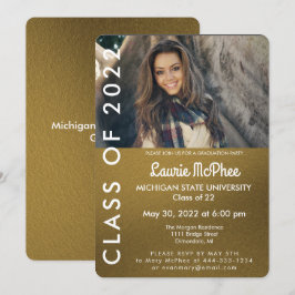 Convite de Graduação Personalizado com Foto em Our