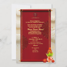 Convite de Grihapravesh para Inauguração de Casa H