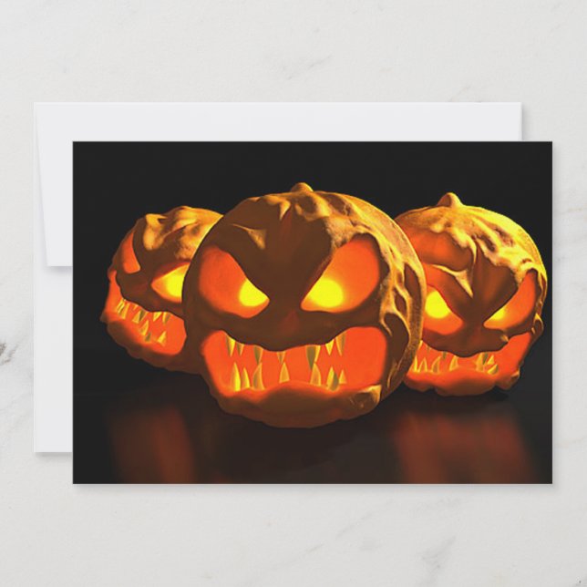 Convite de Halloween (Frente)