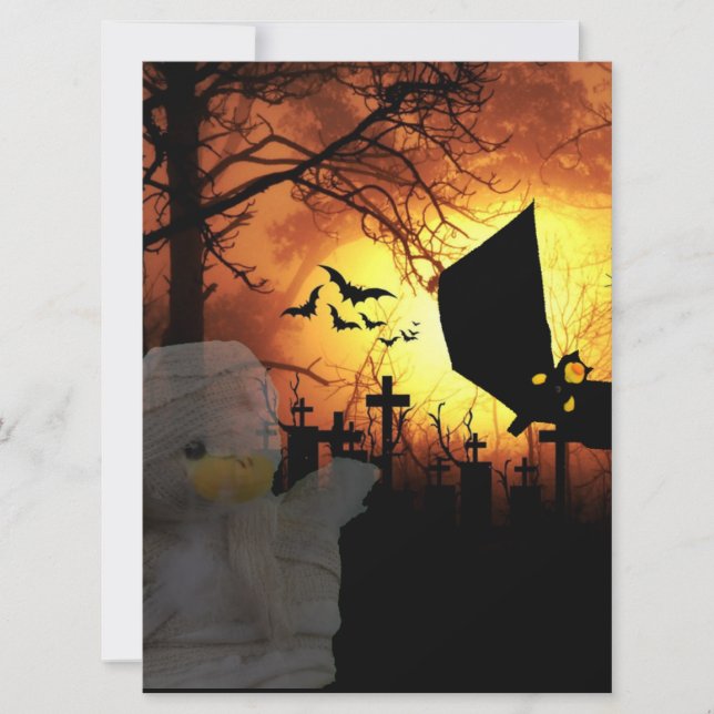 Convite de Halloween (Frente)