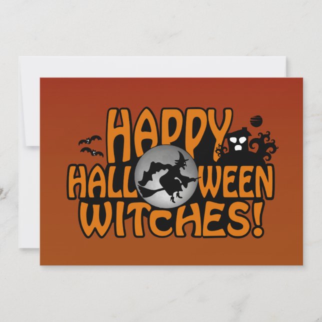 Convite de Halloween (Frente)