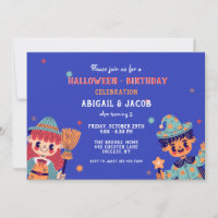 Convite de Halloween para Crianças