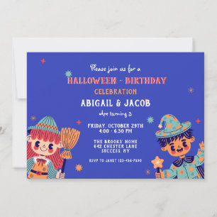 Convite de Halloween para Crianças