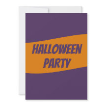 Convite de Halloween personalizado