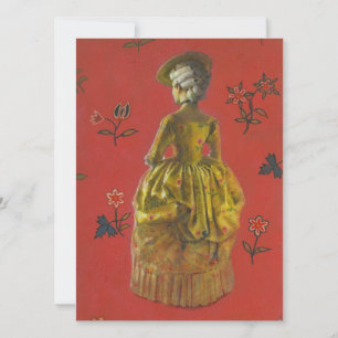 Convite de Ilustração de Moda das Mulheres