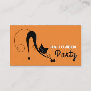 Convite de Ingresso para Festa de Halloween do Gat