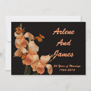 convite de jantar de aniversário de 50 anos em pre