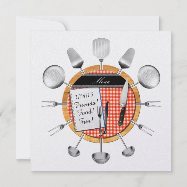 Convite de janto/Ocasião Especial - SRF (Frente)